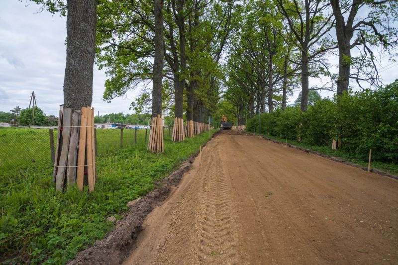 Excavation Equipment in Use